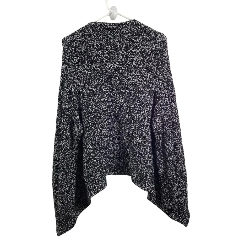 Ralph Lauren Big Girls Navy and White Knit Sweater